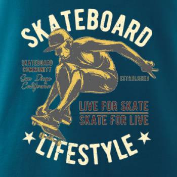 Skateboard lifestyle community