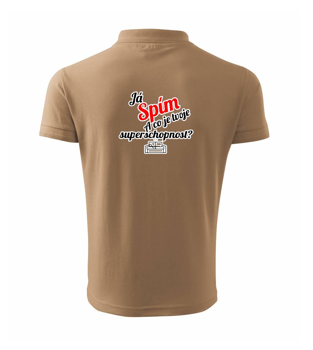 Já spím - tvoje superschopnost? šikmý nápis