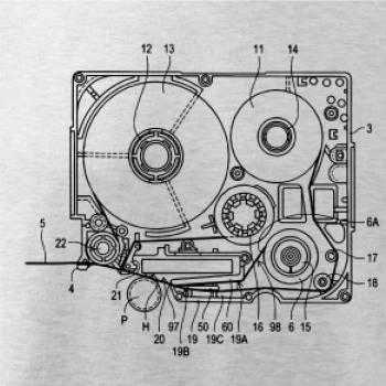 Nákres kotoučový přehrávač