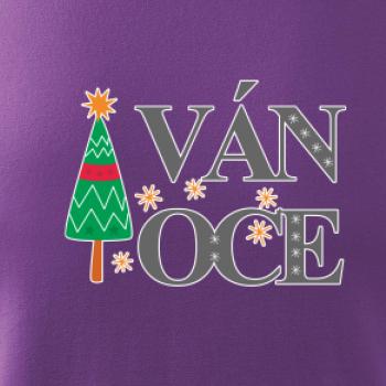 Napis Vánoce se stromkem