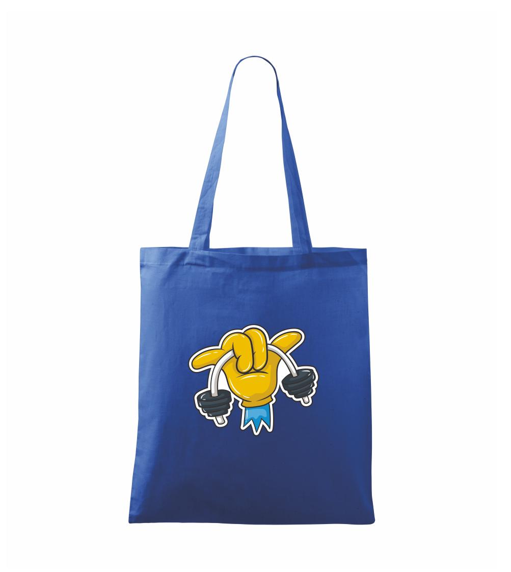 Comics ruka a činka