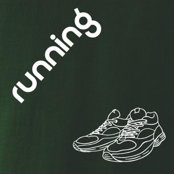 Running nápis šikmo Running nápis šikmo