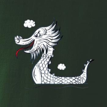 Dračí lodě olejomalba