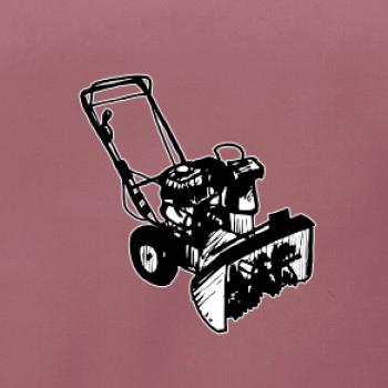 Sněhová fréza kresba