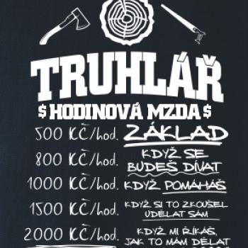 Hodinová mzda truhlář