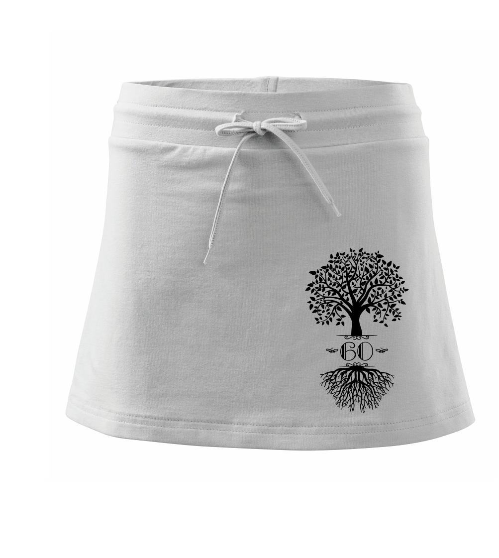 Narozeninový strom 60 - Sportovní sukně - two in one