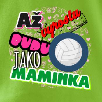 Až vyrostu budu jako maminka - volejbal Až vyrostu budu jako maminka - volejbal