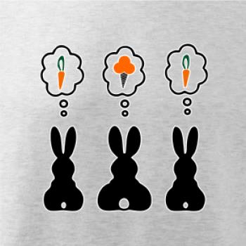 Králici přemýšlí, co by sežrali