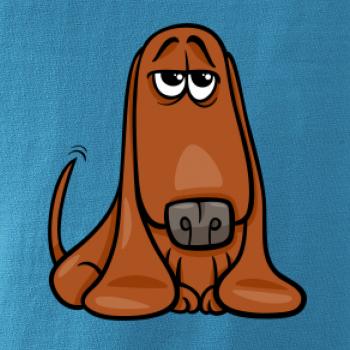 Baset - kreslený hnědý