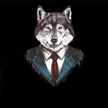 Vlk gentleman