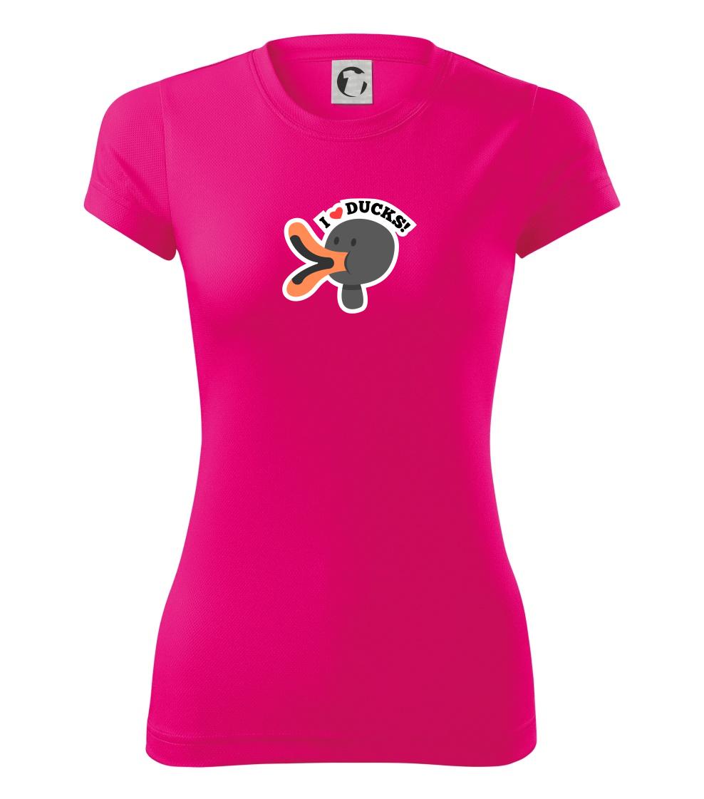 I love ducks - kreslený