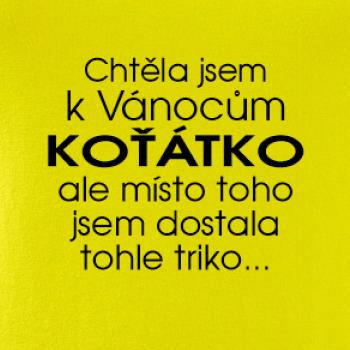 Chtěla jsem k Vánocům koťátko