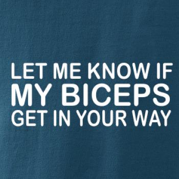 Biceps - svaly v cestě