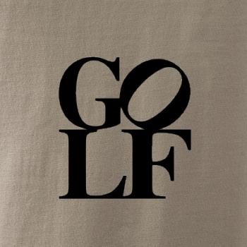 Go-lf nápis Go-lf nápis