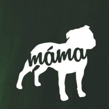 Stafordširský bullteriér máma obrys