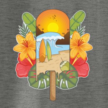 Léto, nanuk, moře, pláž