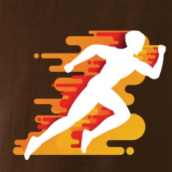 Běhání -  oranžový muž