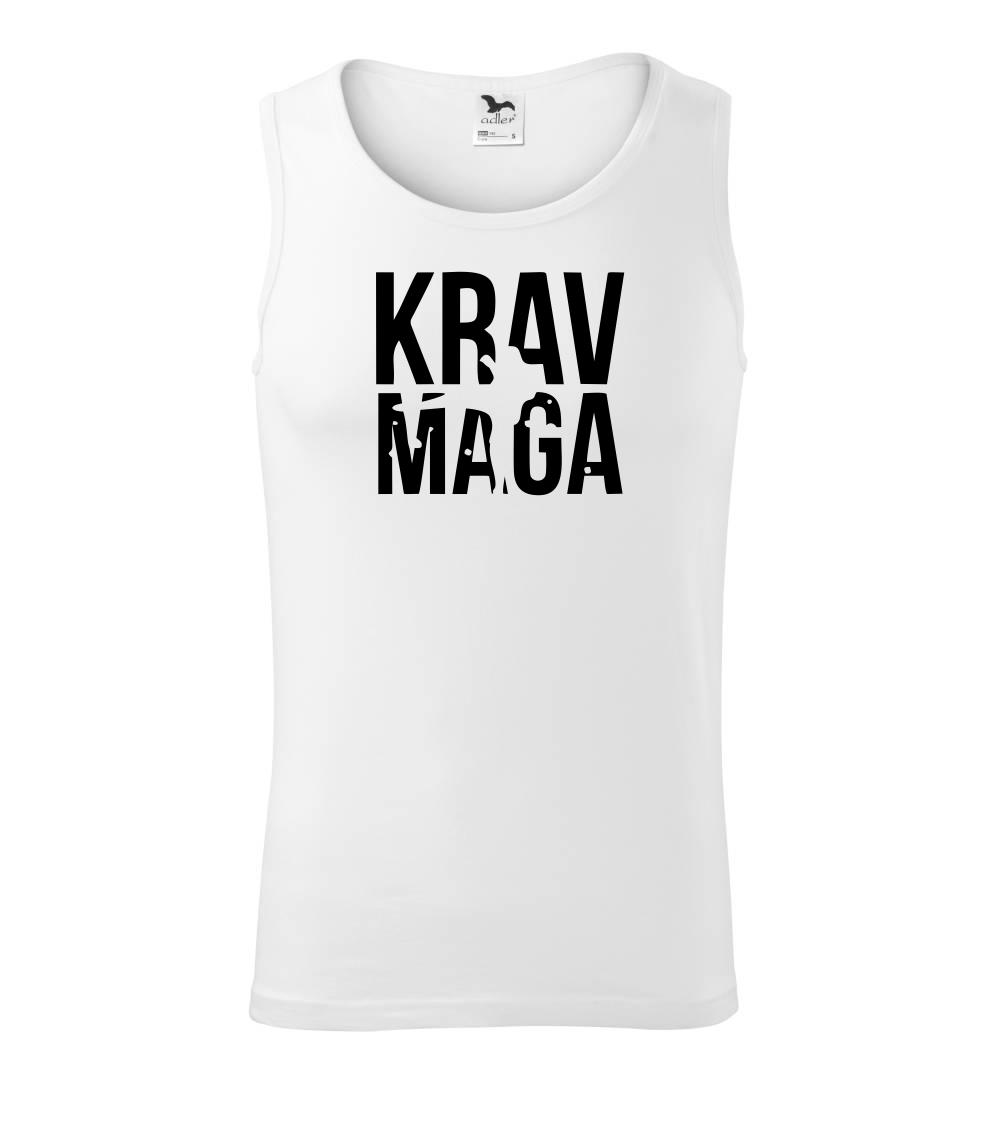 Nápis Krav Maga - Tílko pánské Core