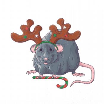 Vánoční myš