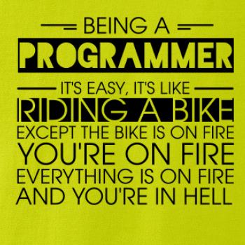 Being a programmer - bike
