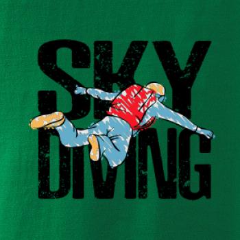 Skydiving nápis