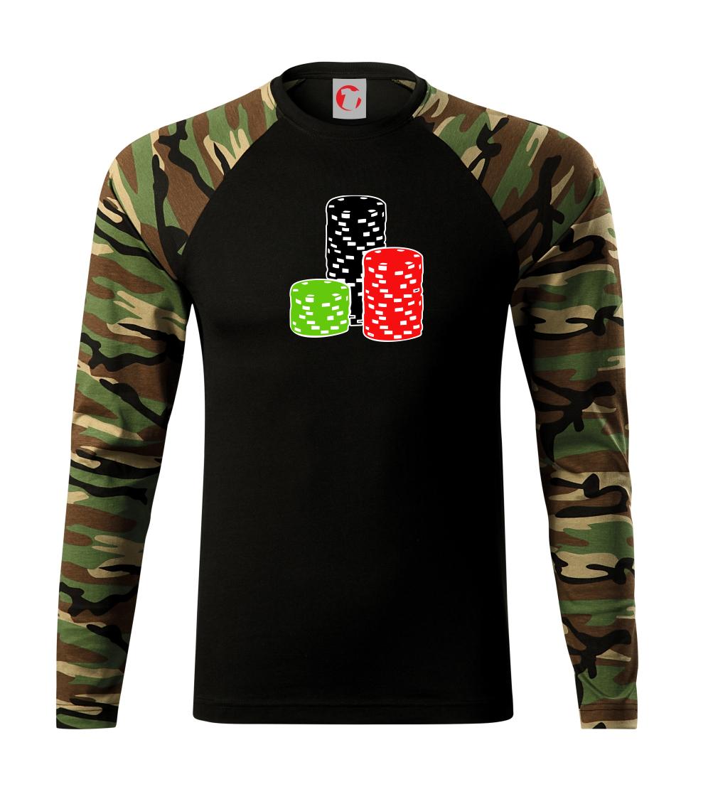 Poker žetony - Camouflage LS