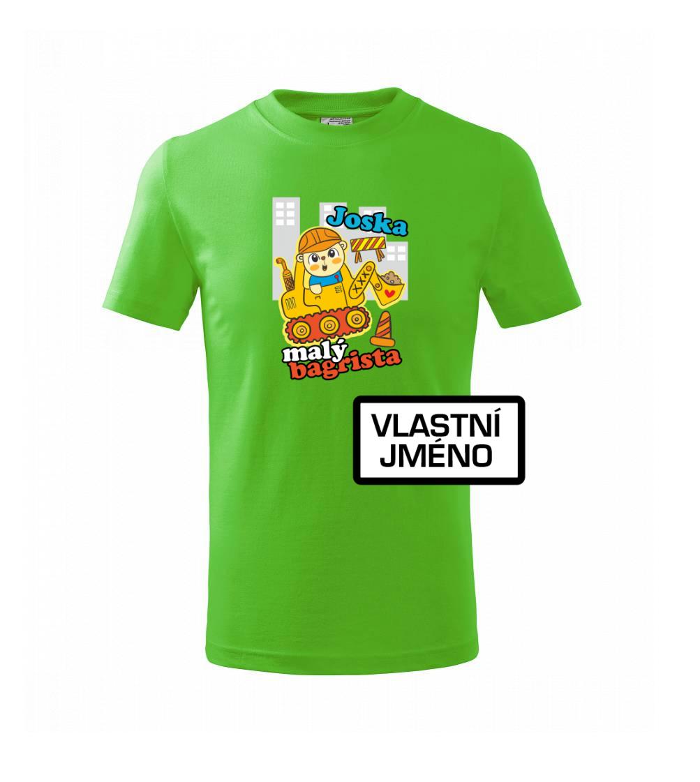 Malý bagrista - vlastní jméno Malý bagrista - vlastní jméno