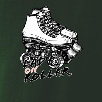 Lady on roller