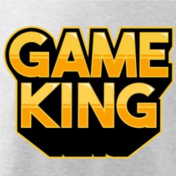 Game king - nápis velký
