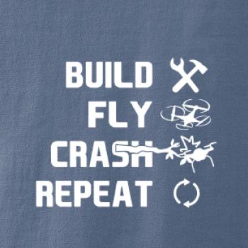 Dron Build fly crash repeat