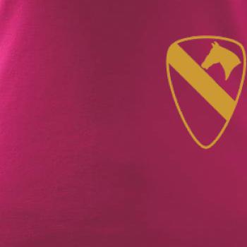 1st Cavalry Division prsa zlatá