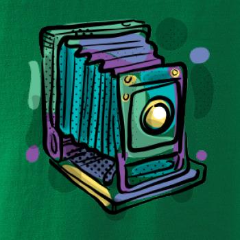 Foťák barevný starý - jedna čočka