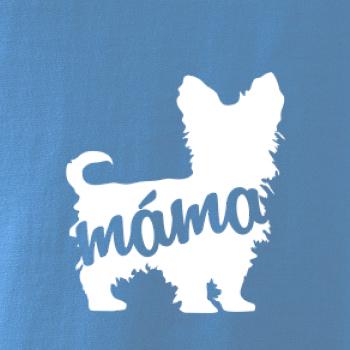 Jorkšírský teriér máma obrys