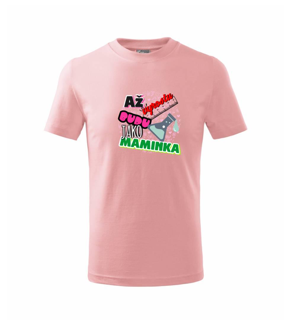 Až vyrostu budu jako maminka - chemik