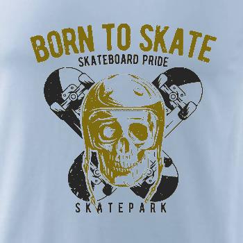 Born to skate skull