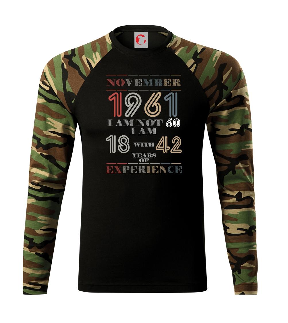 Narozeniny experience 1961 November - Camouflage LS