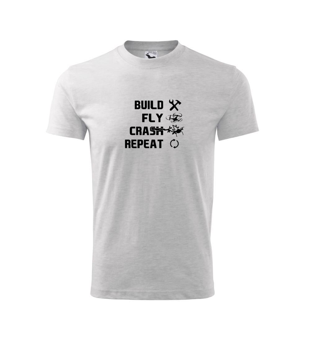 Dron Build fly crash repeat