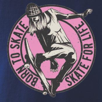 Skate girl pink