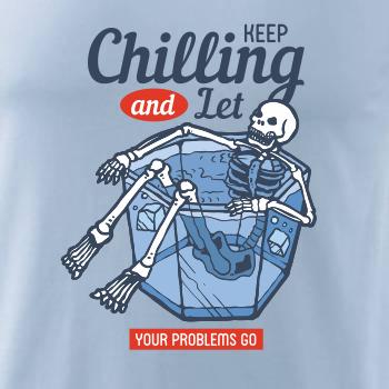 Keep chilling sklenice