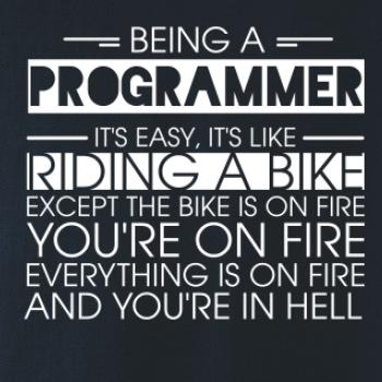Being a programmer - bike