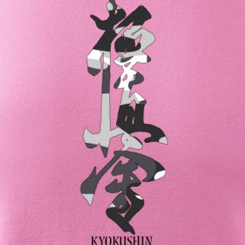 Kyokushin maskáčový nápis