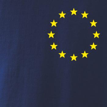 EU vlajka - prso EU vlajka - prso