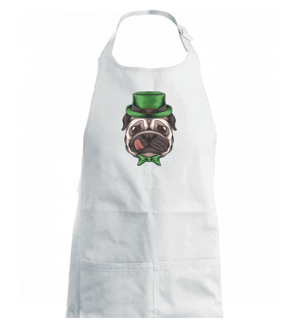 Mops a myslivec - Zástěra na vaření