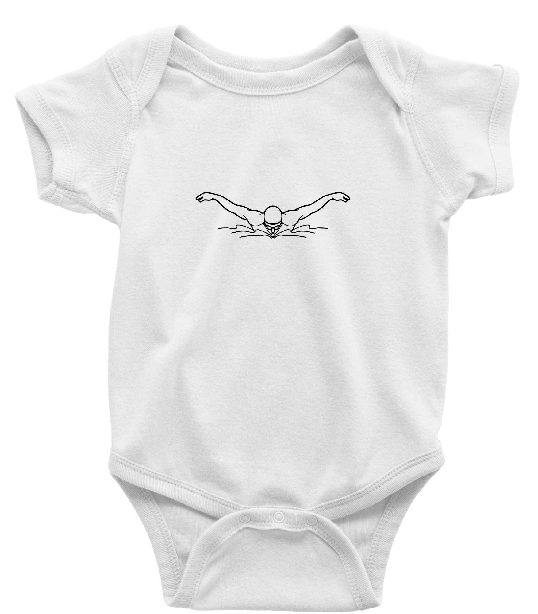 Plavec motýlek - Body kojenecké