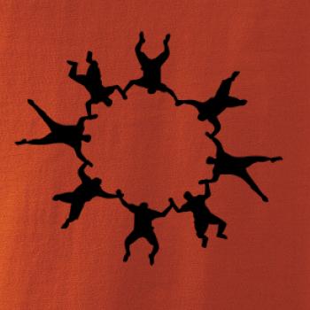 Hromadný seskok padákem