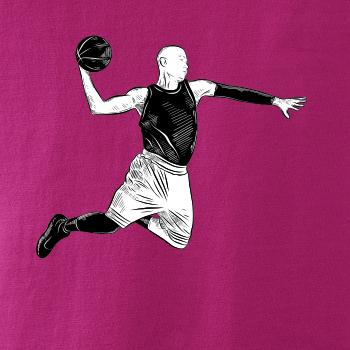 Basketbalista ve výskoku