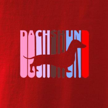 Jezevčík Rozteklý nápis