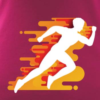 Běhání -  oranžový muž