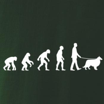 Evoluce pes Sheltie (muž-žena)