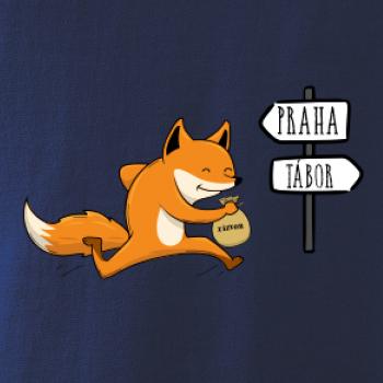 Běží liška k táboru